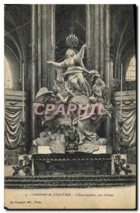 Old Postcard Chartres Cathedral The Assumption By Bridan