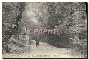 Old Postcard La Sainte Baume Oratory