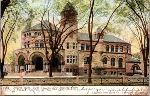 Postcard CT New Haven Yale College Osborn Hall 1906