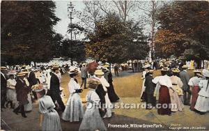 Promenade Willow Grove Park, Pennsylvania, PA, USA 1911 