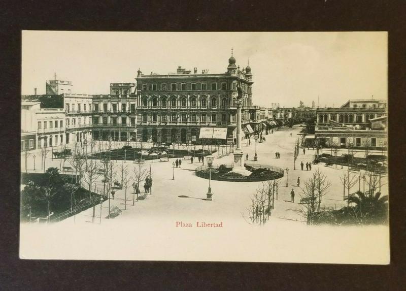 MInt Montevideo Uruguay Plaza Libertad Freedom Plaza Real Photo Postcard 