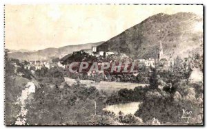 Old Postcard Lourdes La Vallee and the Pic du Jer