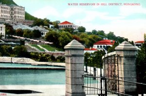Hong Kong China Water Reservoir Hill District Postcard