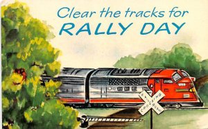Rally Day Train Unused 