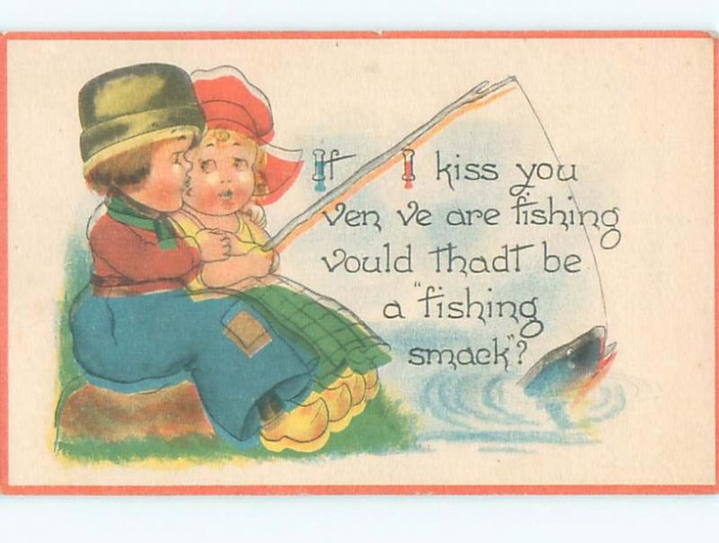 Divided-Back CHILDREN SCENE Great Postcard AA5313