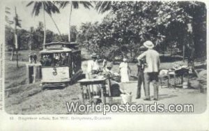 Gingerbeer Sellers, Sea Wall, reproduction Georgetown, Demerara UK, England, ...