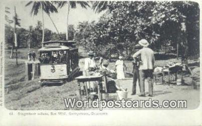 Gingerbeer Sellers, Sea Wall, reproduction Georgetown, Demerara UK, England, ...