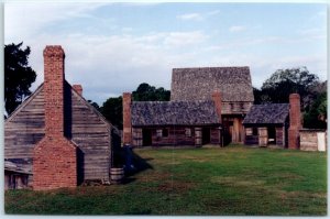 Postcard - Fort King George - Darien, Georgia