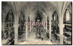 Old Postcard Angers Musee St Jean Great Hall A three naves