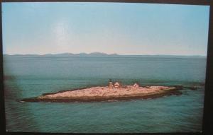 US -  Lighthouse at Mt. Desert Rock, Maine 