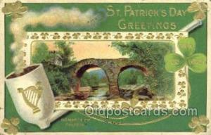 St. Patrick's Day, Saint Patrick Day Postcard Post Cards  