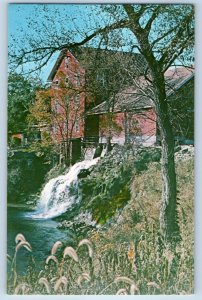 1960 Clifton Ohio OH Vintage Postcard Milling Co. Inc. 75 Water St. Stone Ground
