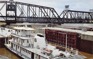 Ann Brent Connects davenport, Iowa, Rock-Island Ferry Boat Ship 