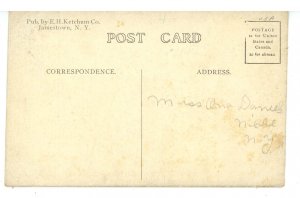 NY - Jamestown. March 12, 1910 Great Fire, Floss' Palace