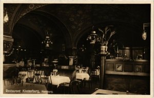 CPA AK Hamburg- Restaurant Klosterburg GERMANY (888535)