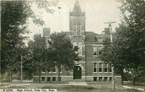 NE, Falls City, Nebraska, Court House, No. D 4288