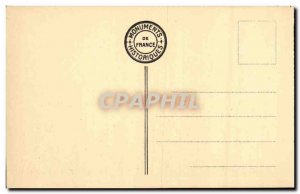 Old Postcard Cite Carcassonne view Generale North West Two Bridges over