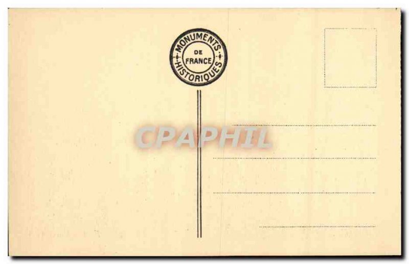 Old Postcard Cite Carcassonne view Generale North West Two Bridges over