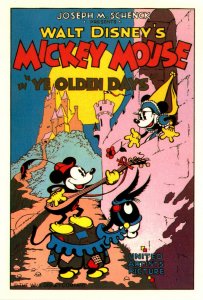 Walt Disney Mickey Mouse In Ye Olden Days