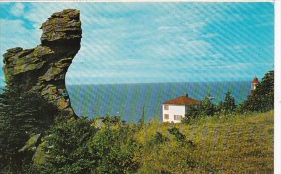 Canada Famous Rock At Cap Chat Gaspe Nord Quebec