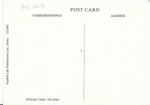 Shropshire Postcard - Stokesay Castle, The Solar   AB223