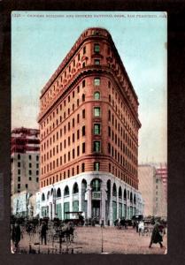 U S 1908 Crocker Building San Francisco Picture Postcard!