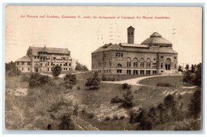 1907 Museum Academy Art Museum Association Management Cincinnati Ohio Postcard