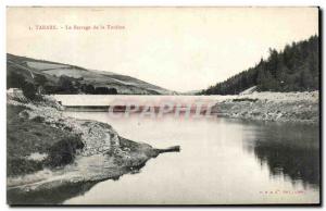 Postcard Tarare Old Dam turdine