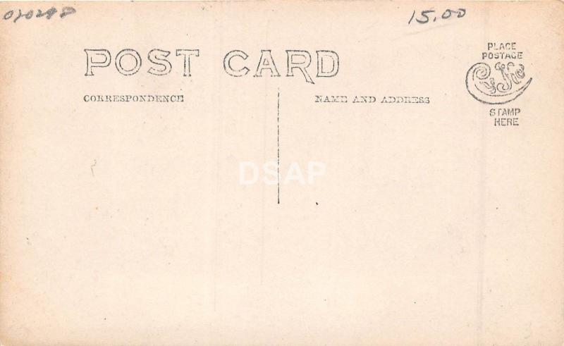 Ohio Postcard Real Photo RPPC c1910 MT VERNON State Sanitorium Building