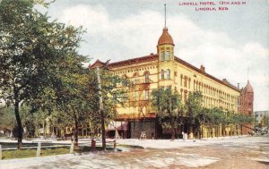 LINCOLN, Nebraska NE    LINDELL HOTEL   ca1900's Vintage UDB Postcard