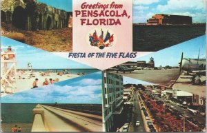 USA Pensacola Florida Chrome Postcard 03.47