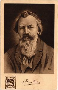 CPA JOHANNES BRAHMS Compositeur Musique (303560)