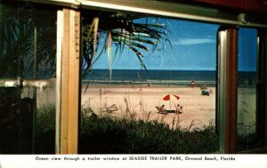 USA Seaside Trailer Park Ormond Beach Florida Chrome Postcard 08.59