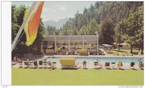 Swimming Pool, The Harrison Hotel, Harrison Hot Springs, B.C.,  Canada, 40-60s