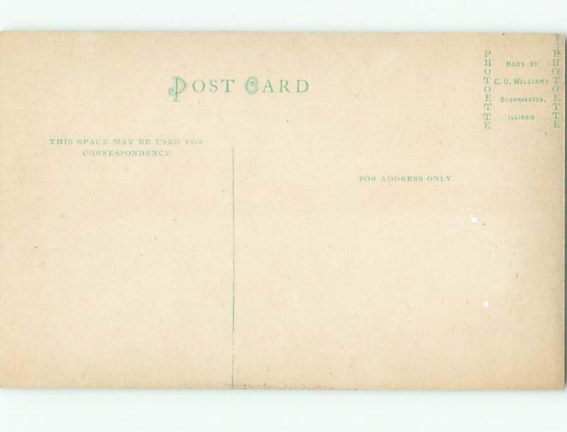 Divided-back RIVER SCENE Independence Iowa IA AE6738