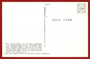 Alabama, Hosreshoe Bend - Covered Bridge - [AL-070]