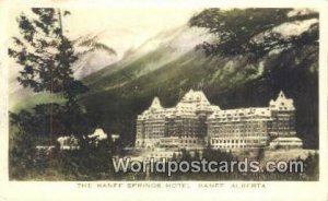 Banff Springs Hotel Banff, Alberta Canada 1946 