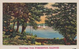 Illinois Greetings From Forreston