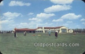 Wichita Country Club, Wichita, KS USA Golf, Golfing 1955 postal used 1955