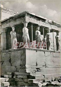 Modern Postcard The South Hall of Athens Erechtheion The Coryatides