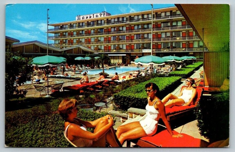 Washington DC  Marriott Motor Hotel     Postcard