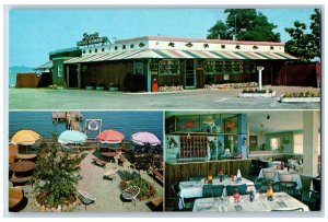 West Haven Connecticut CT Postcard Stowe's Pilot House Seafood Restaurant