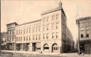 View of Hotel Davis, Brazil IN Vintage Postcard N46