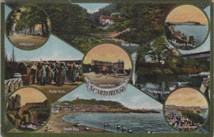 Yorkshire Postcard - Views of Scarborough    XT336