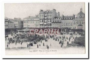 Brest Old Postcard Square Battlefield