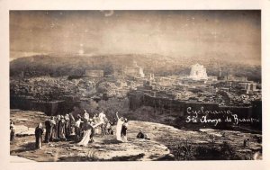 St Anne de Beaupre Canada Cyclorama of Jerusalem Real Photo Postcard AA53843