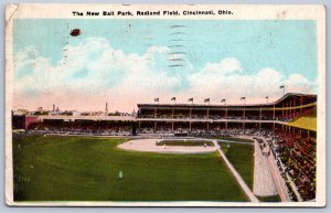 K26/ Cincinnati Reds Ohio Postcard c1910 Redland Field Baseball Stadium 277