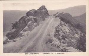 Colorado Canyon Sky Line Drive Albertype