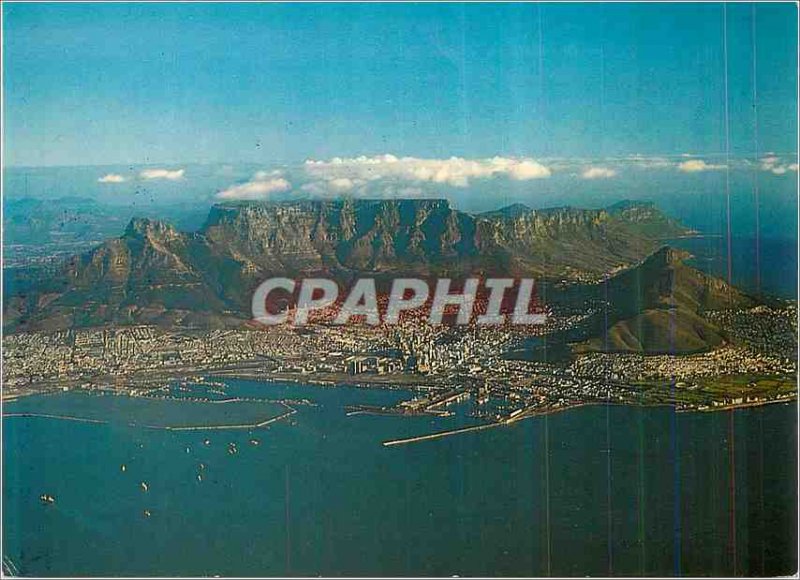 Modern Postcard Cape Town and Table Mountain