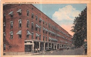 Foster Building Clifton Springs, New York  